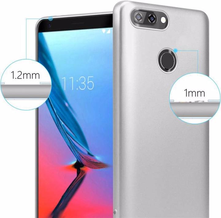 Productafbeelding Cadorabo TPU matte metalen hoes (ZTE Blade V9)