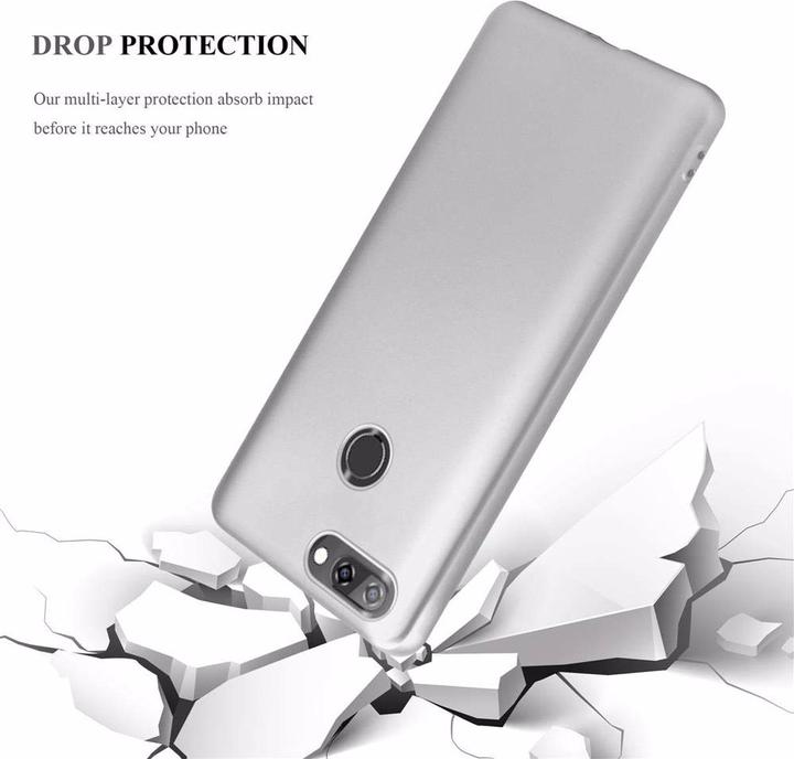 Productafbeelding Cadorabo TPU matte metalen hoes (ZTE Blade V9)