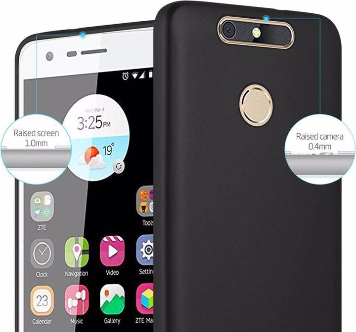 Actual product image Cadorabo TPU Matt Metallic Cover (ZTE Blade V8 Mini)