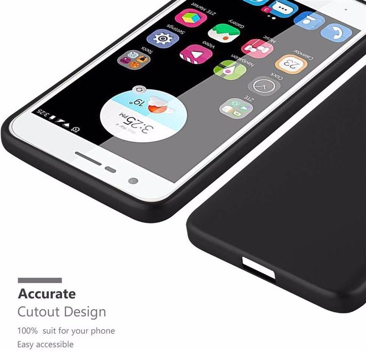 Actual product image Cadorabo TPU Matt Metallic Cover (ZTE Blade V8 Mini)
