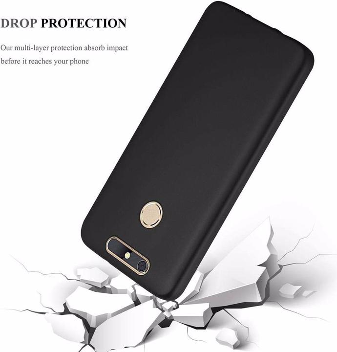 Actual product image Cadorabo TPU Matt Metallic Cover (ZTE Blade V8 Mini)