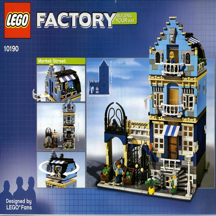 Actual product image LEGO Market Street (10190, LEGO Creator Expert)
