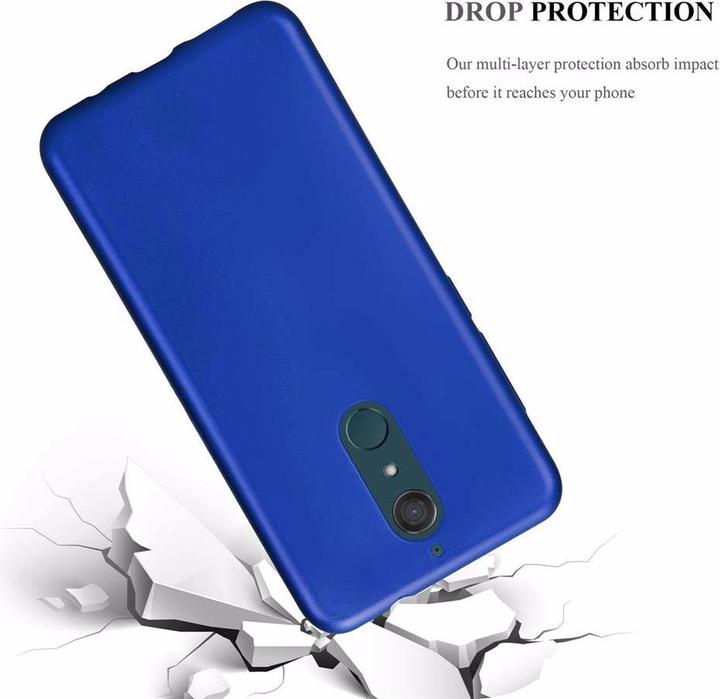 Actual product image Cadorabo TPU Matt Metallic Cover (Wiko View XL)