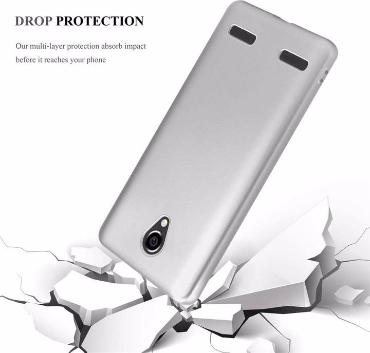 Produktbild Cadorabo TPU Matt Metallic Cover (ZTE Blade L7)