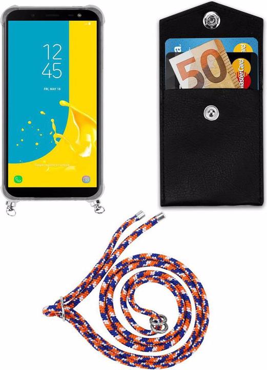 Produktbild Cadorabo TPU Handy Kette SILBER Cover