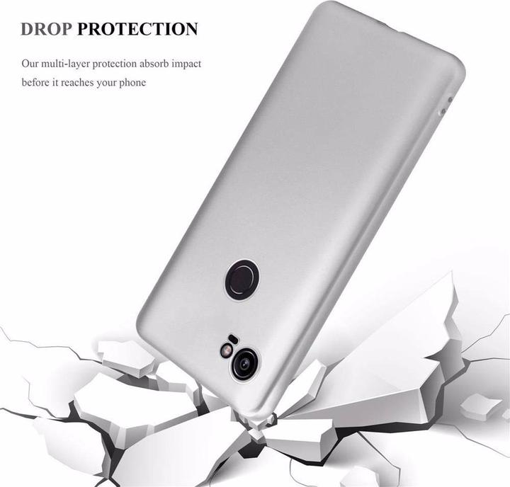 Productafbeelding Cadorabo TPU matte metalen hoes (Google Pixel 2 XL)