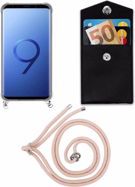 Actual product image Cadorabo TPU Mobile Phone Chain SILVER Cover