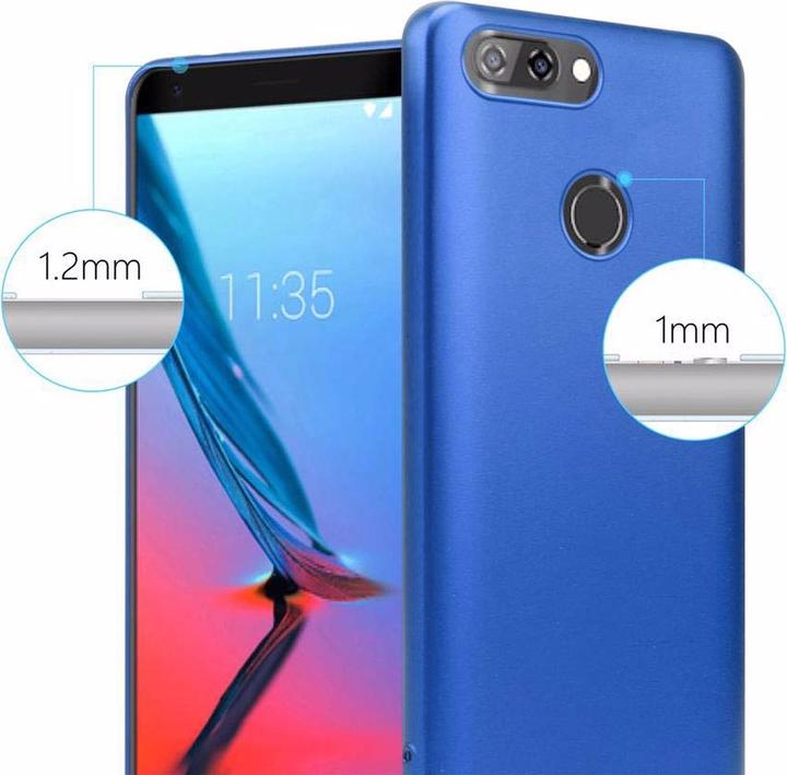 Productafbeelding Cadorabo TPU matte metalen hoes (ZTE Blade V9)
