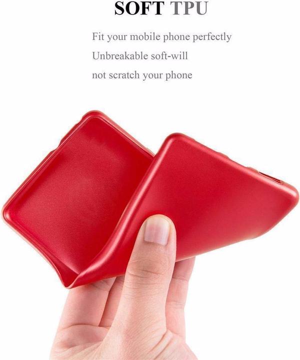 Productafbeelding Cadorabo TPU Matte Metallic hoes (Huawei Y6 (2017))