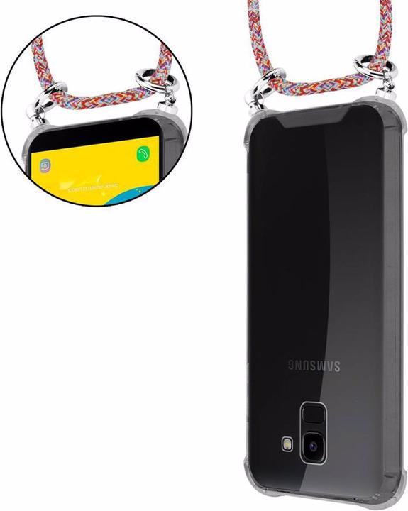 Produktbild Cadorabo TPU Handy Kette SILBER Cover