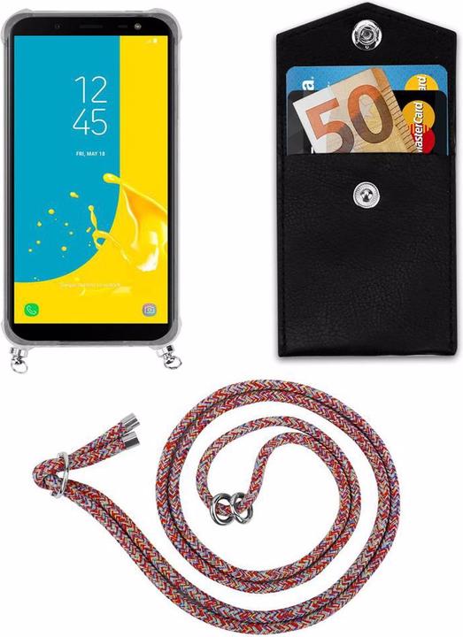 Produktbild Cadorabo TPU Handy Kette SILBER Cover