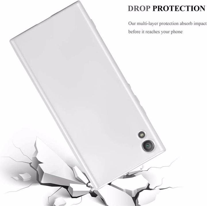 Image du produit Cadorabo Couverture métallique mate TPU (Sony Xperia XA1)