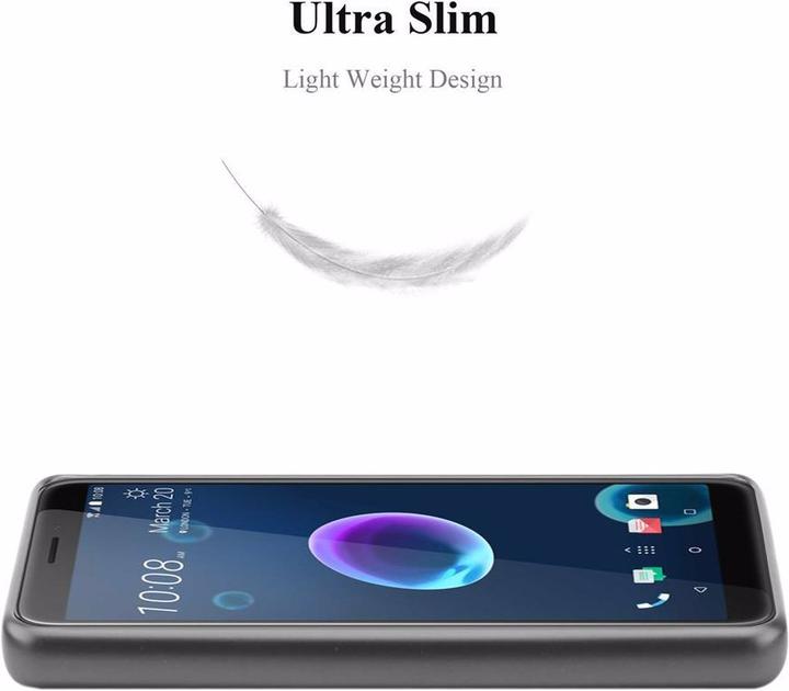 Productafbeelding Cadorabo TPU matte metalen hoes (HTC Desire 12)