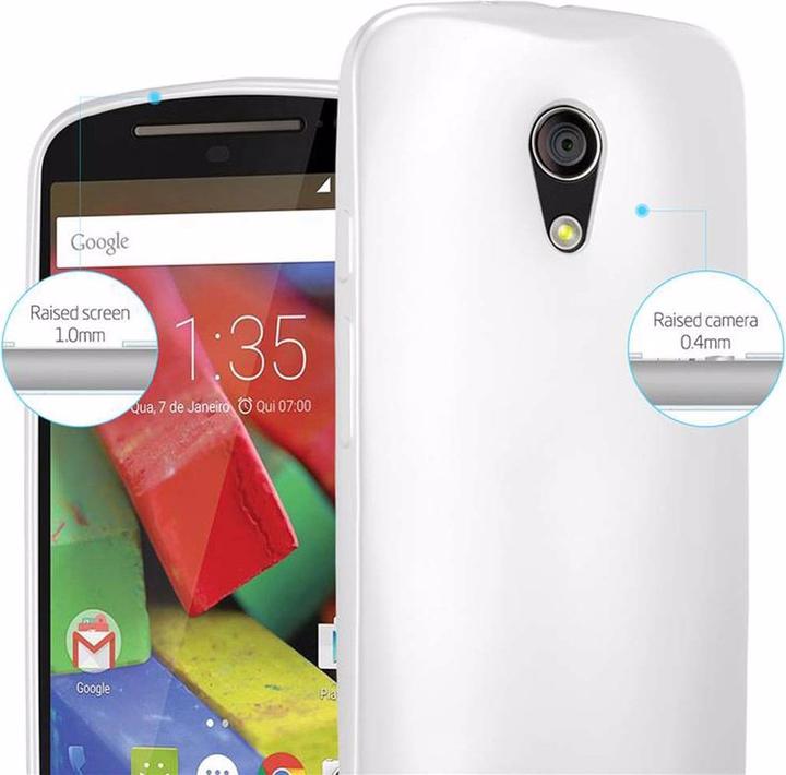 Productafbeelding Cadorabo TPU matte metalen hoes (Motorola Moto G2 (2de gen))