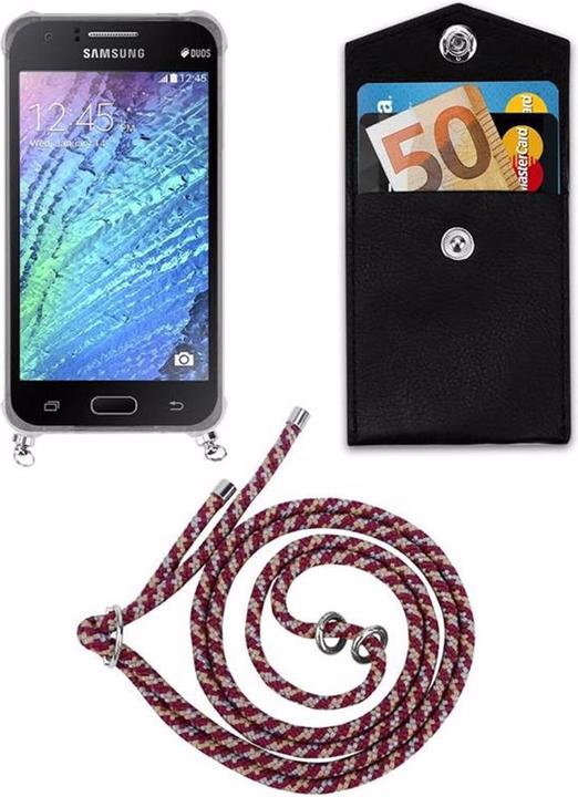 Produktbild Cadorabo TPU Handy Kette SILBER Cover