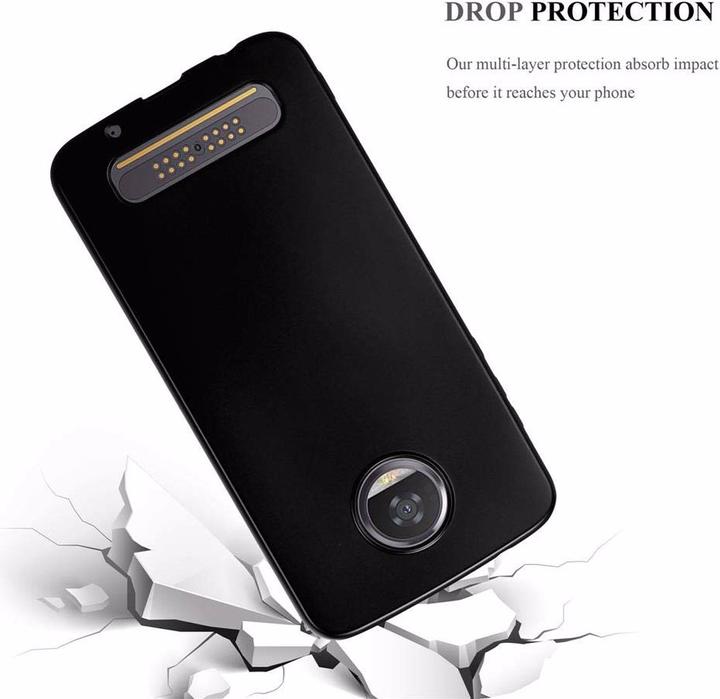 Image du produit Cadorabo Couverture métallique mate TPU (Motorola Moto Z2 Force, Motorola Moto Z2 Play)