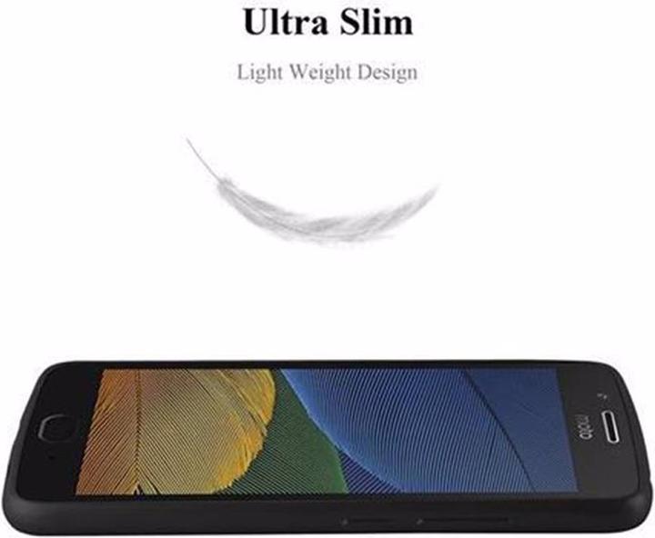 Productafbeelding Cadorabo TPU matte metalen hoes (Motorola Moto G5)