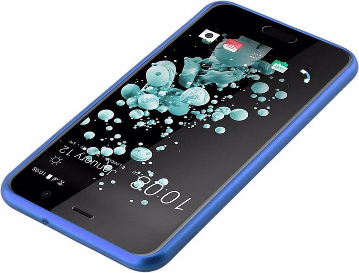 Productafbeelding Cadorabo TPU matte metalen hoes (HTC U Play)