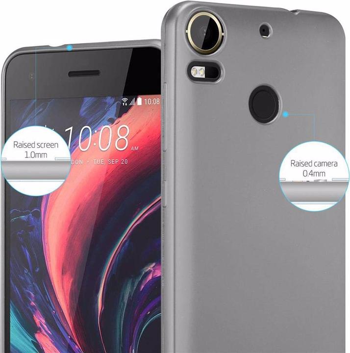 Actual product image Cadorabo TPU Matt Metallic Cover (HTC Desire 10 Pro)