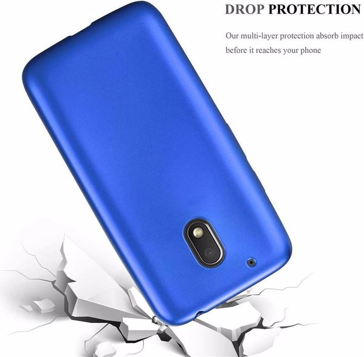 Image du produit Cadorabo Couverture métallique mate TPU (Motorola Moto G4 Play)