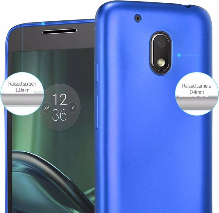 Image du produit Cadorabo Couverture métallique mate TPU (Motorola Moto G4 Play)