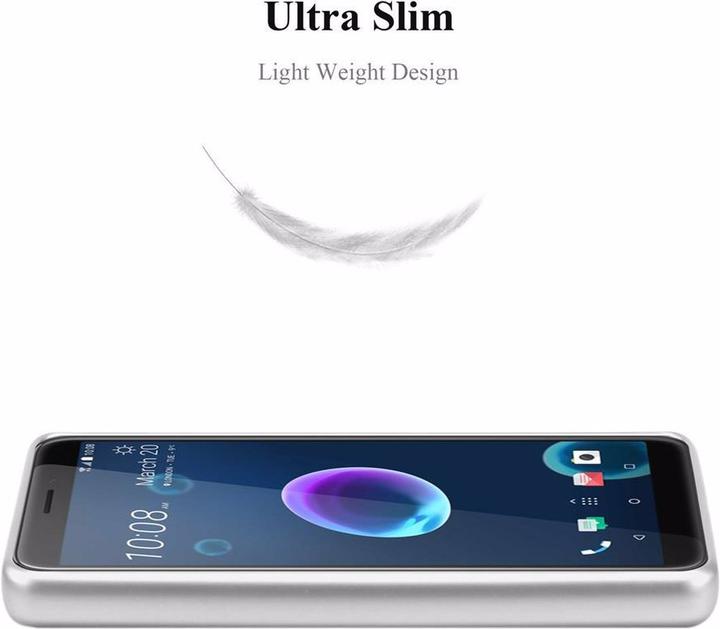Image du produit Cadorabo Couverture métallique mate TPU (HTC Desire 12)