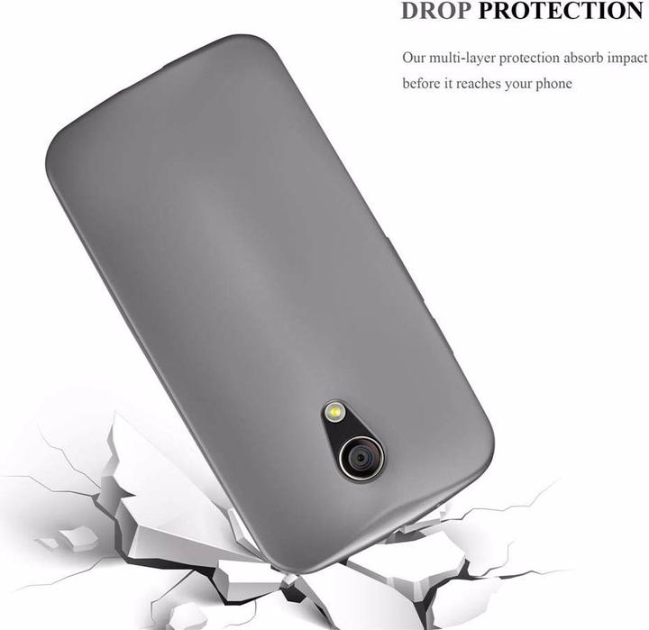 Image du produit Cadorabo Couverture métallique mate TPU (Motorola Moto G2 (2nd Gen))