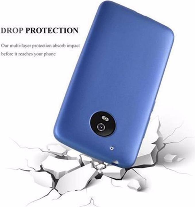 Image du produit Cadorabo Couverture métallique mate TPU (Motorola Moto G5)