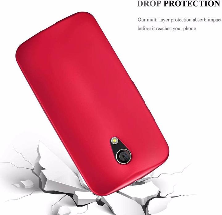Productafbeelding Cadorabo TPU matte metalen hoes (Motorola Moto G2 (2de gen))