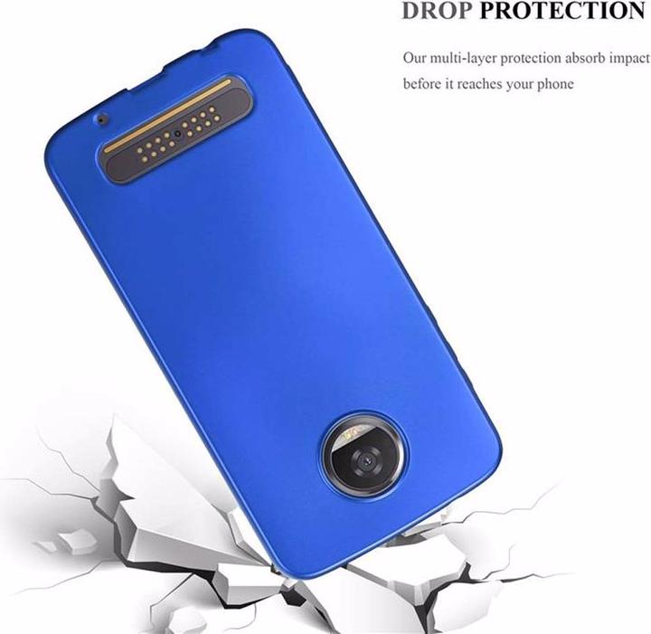 Image du produit Cadorabo Couverture métallique mate TPU (Motorola Moto Z2 Play, Motorola Moto Z2 Force)