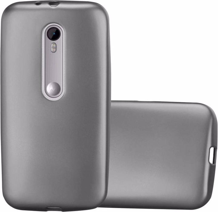 Image du produit Cadorabo Couverture métallique mate TPU (Motorola Moto G3)