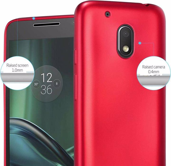 Image du produit Cadorabo Couverture métallique mate TPU (Motorola Moto G4 Play)