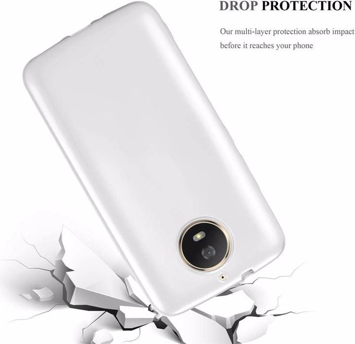 Image du produit Cadorabo Couverture métallique mate TPU (Motorola Moto G5S)