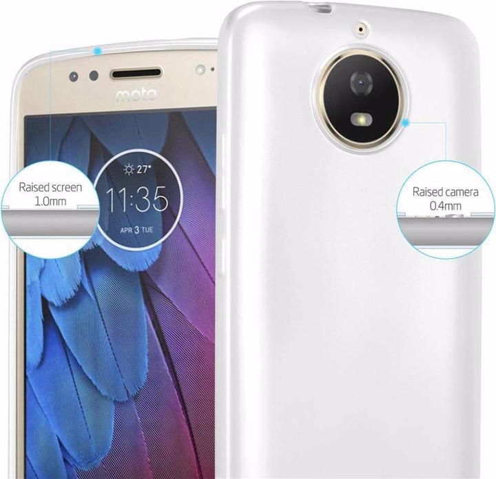 Image du produit Cadorabo Couverture métallique mate TPU (Motorola Moto G5S)