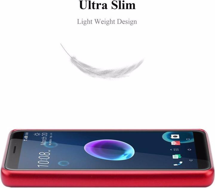 Actual product image Cadorabo TPU Matt Metallic Cover (HTC Desire 12)
