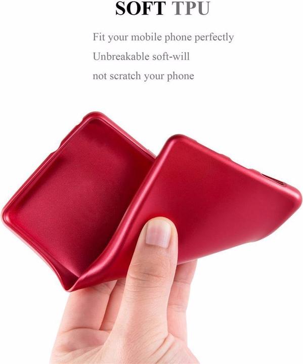Actual product image Cadorabo TPU Matt Metallic Cover (HTC Desire 12)