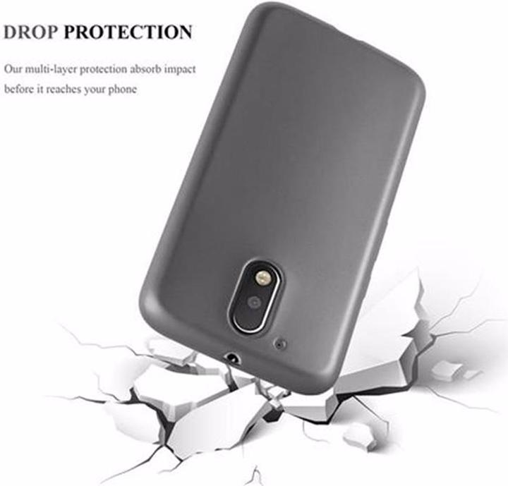 Productafbeelding Cadorabo TPU Matte Metallic hoes (Motorola Moto G4, Motorola Moto G4 Plus)