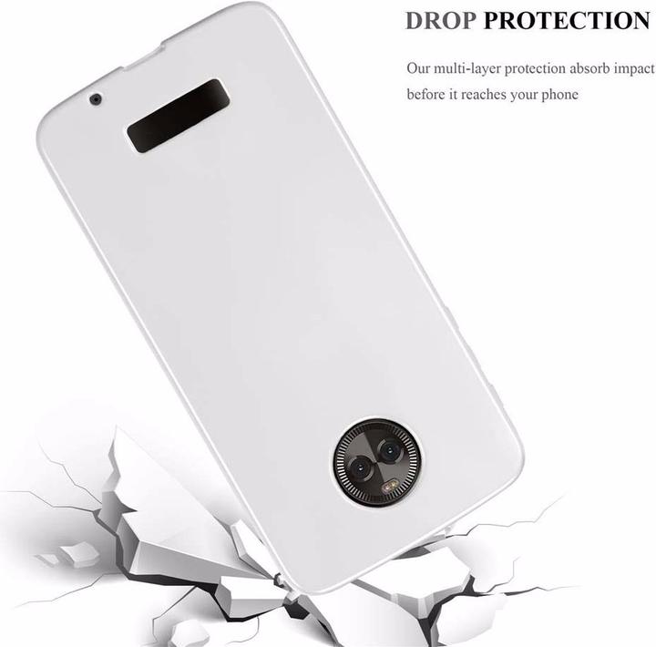 Image du produit Cadorabo Couverture métallique mate TPU (Motorola Moto Z)