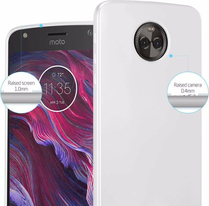 Image du produit Cadorabo Couverture métallique mate TPU (Motorola Moto Z)