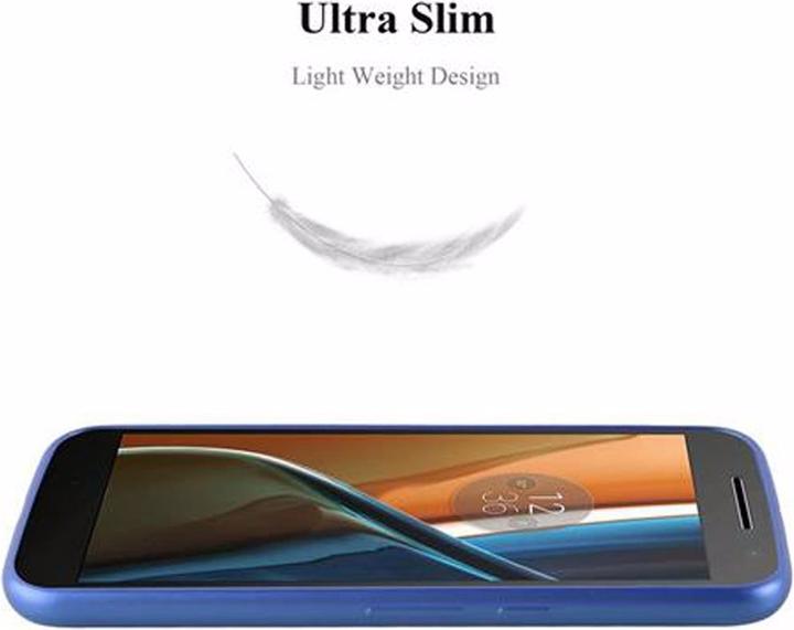 Image du produit Cadorabo Couverture métallique mate TPU (Motorola Moto G4 Plus, Motorola Moto G4)