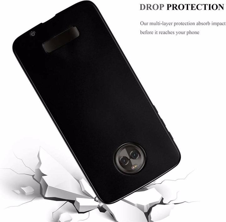 Actual product image Cadorabo TPU Matt Metallic Cover (Motorola Moto X4)