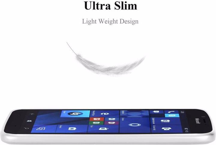 Actual product image Cadorabo TPU Matt Metallic Cover (Nokia Lumia 950 XL)