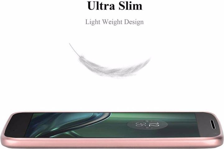 Image du produit Cadorabo Couverture métallique mate TPU (Motorola Moto G4 Play)