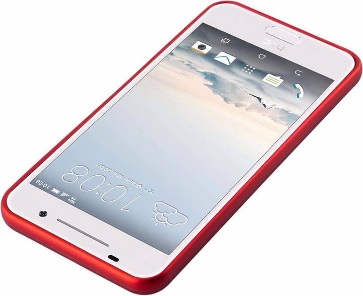Productafbeelding Cadorabo TPU Matte Metallic hoes (HTC One A9)