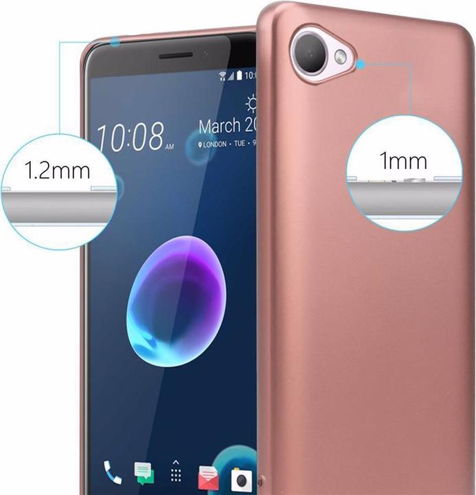 Produktbild Cadorabo TPU Matt Metallic Cover (HTC Desire 12)