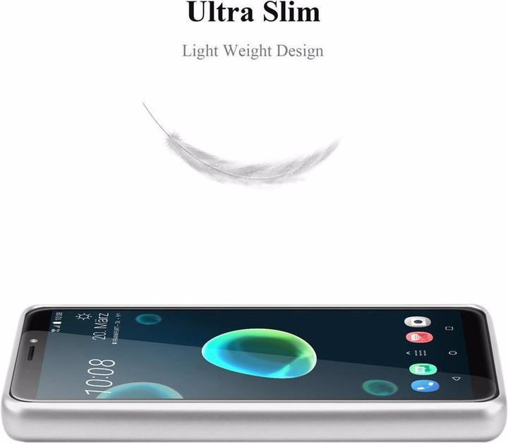 Actual product image Cadorabo TPU Matt Metallic Cover (HTC Desire 12+)