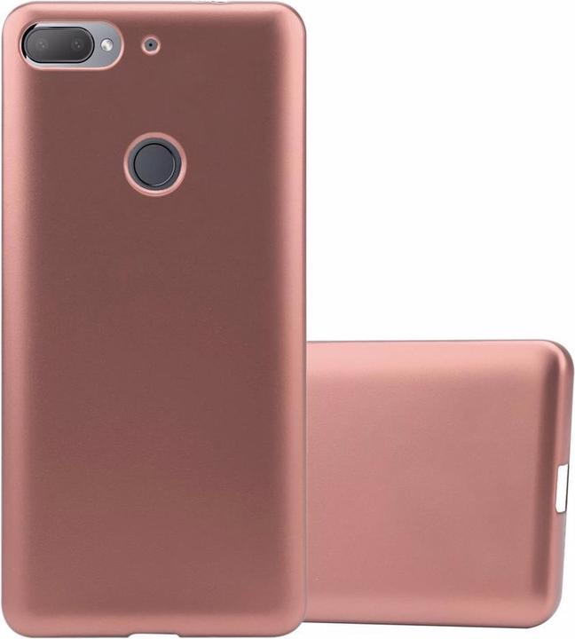 Actual product image Cadorabo TPU Matt Metallic Cover (HTC Desire 12+)
