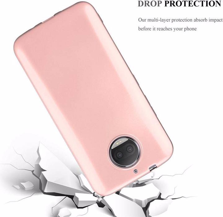 Productafbeelding Cadorabo TPU Matte Metallic hoes (Motorola Moto G5S Plus)