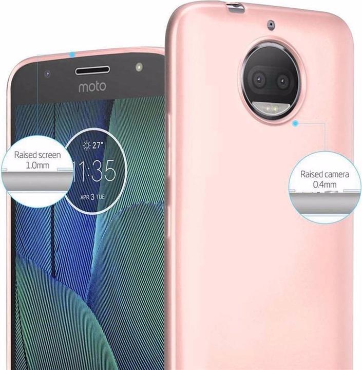 Productafbeelding Cadorabo TPU Matte Metallic hoes (Motorola Moto G5S Plus)