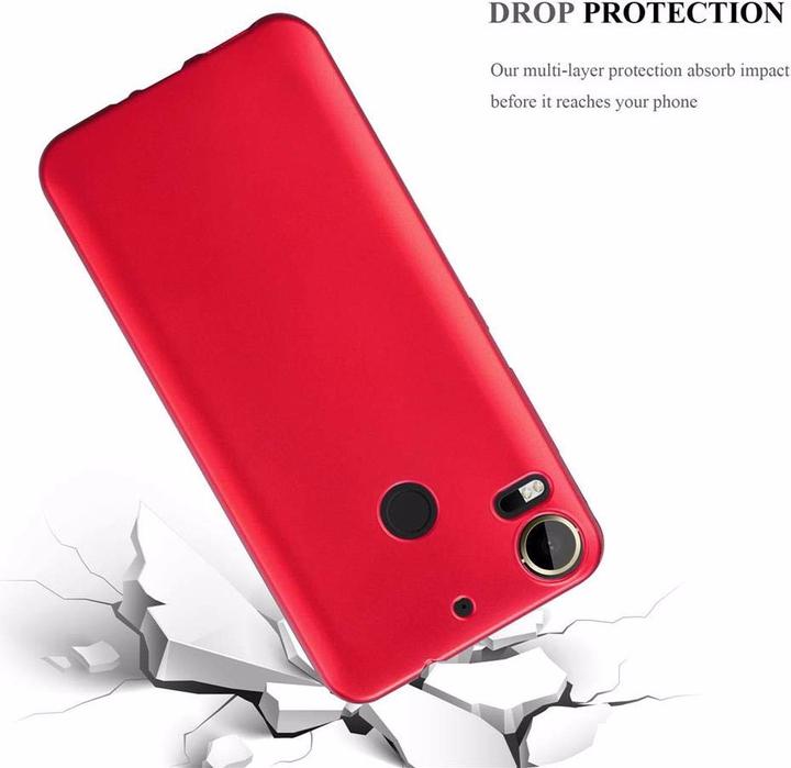 Image du produit Cadorabo Couverture métallique mate TPU (HTC Desire 10 Pro)